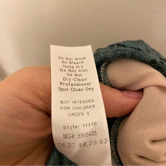 WEISSMAN Dance Costume lyrical sage green RUN TO YOU 11310 Adult plus size XXLA - Picture 5 of 11